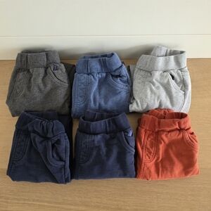 ​JoJo Maman Bébé Toddler Joggers Bundle - Set of 6 - Size 2-3T